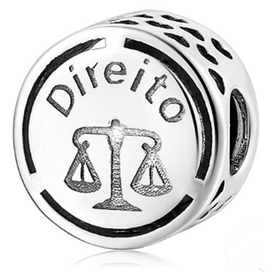 Charm Sterling silver 925 Rights, bead on bracelet job