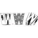 Charm Sterling silver 925 Alphabet letter W, bead for bracelet