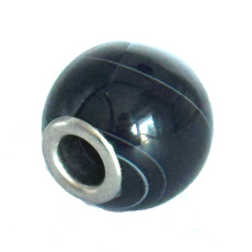 Onyx, bead natural stone, life force stone