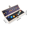 Gemstone Solar System Set 9 planets, energy of healing, health and happiness