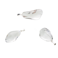 Crystal Tumbler pendant natural stone M, approx. 2,5 cm, AA quality, stone of stones