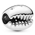 Charm Sterling Silver 925 Cowrie Shell, bead for bracelet, sea