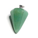 Avanturine green Sideric pendulum natural stone 2,2 cm, lucky stone