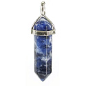 Lapis Lazuli pendulum hexagon pendant natural stone 41 x 13 mm, harmony stone