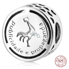 Charm Sterling silver 925 Advertising, promotion, bead on bracelet jobs Charm Sterling silver 925 Advertising, promotion, bead on bracelet jobs