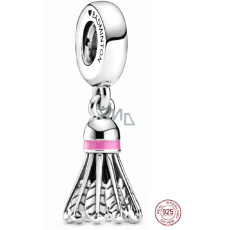 Sterling silver 925 I love badminton - Badminton ball, bracelet pendant sport Sterling silver 925 I love badminton - Badminton ball, bracelet pendant sport