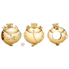 Charm Sterling silver 925 Dragon is the fifth animal in the 12-year cycle of the Chinese zodiac, bead for bracelet