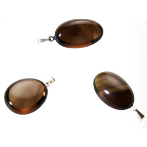 Zahneda Troml pendant natural stone, 2,2 - 3 cm, 1 piece, stone realization of dreams