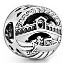 Sterling silver 925 Venice Ponte di Rialto, travel bracelet bead