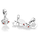 Sterling silver 925 Anchor of love 2in1, love bracelet pendant