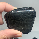 Obsidian Tumbled natural stone 40 - 100 g, 1 piece, rescue stone