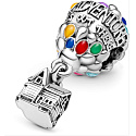 Charm Sterling silver 925 Disney Up in the sky - Flying house with balloons, bead for bracelet
