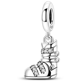 Charm Ski Boot – Winter Adventure | Bracelet Charm, 925 Silver, Symbol of Mountains and Skiing, Sport Charm Ski Boot – Winter Adventure | Bracelet Charm, 925 Silver, Symbol of Mountains and Skiing, Sport
