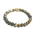 Ryolit bracelet elastic natural stone, ball 6 mm / 16-17 cm, stone of clear consciousness