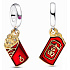 Charm Sterling Silver 925 Red Envelope - Wealth Pendant Bracelet Symbol
