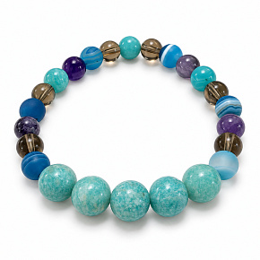 Bracelet with a story – I’m here for you, natural minerals, 8 mm bead / wrist 16–18 cm Bracelet with a story – I’m here for you, natural minerals, 8 mm bead / wrist 16–18 cm