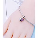 Sterling silver 925 Heart openable Sister I love you, pendant for bracelet family