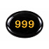 Wish Stone 999 made of natural black obsidian 35 × 45 mm – completion, liberation, and a new beginning