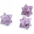 Lepidolite merkaba hmatka from natural stone 13 mm, amulet of athletes