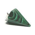 Malachite pendulum 2,2 cm, stone of fulfilled wishes