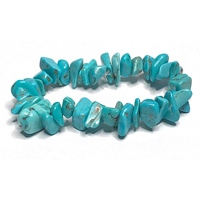 Tyrkenite bracelet elastic chopped natural stone, 19 cm crushed larger pieces, stone of young people, looking for life purpose Tyrkenite bracelet elastic chopped natural stone, 19 cm crushed larger pieces, stone of young people, looking for life purpose