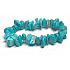 Tyrkenite bracelet elastic chopped natural stone, 19 cm crushed larger pieces, stone of young people, looking for life purpose