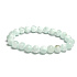 Angelite bracelet elastic natural stone, ball 8 mm / 16 - 17 cm, stone of peace