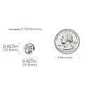 Sterling silver 925 Dog friend - forever, pet bracelet bead