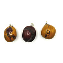 Mokait Troml pendant natural stone, 2,2 - 3 cm, 1 piece, motivational stone