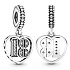 Charm Sterling silver 925 18 years of love, heart pendant on anniversary bracelet