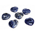 Sodalite Hmatka, healing gemstone in the shape of a heart natural stone 3 cm 1 piece, stone communication