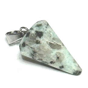 Jasper pendulum natural stone 2,2 cm, stone of positive energy