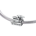 Sterling silver 925 Graduation - Graduation cap, book and scroll 2023, Graduate bead for bracelet