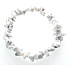 Magnesite / Howlite bracelet elastic chopped natural stone 19 cm, cleansing stone