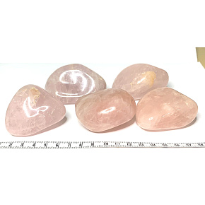 Rose quartz Tumbled natural stone 100 - 160 g, 1 piece, stone of love Rose quartz Tumbled natural stone 100 - 160 g, 1 piece, stone of love