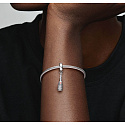 Charm Sterling silver 925 Bottle of champagne - time of celebration, anniversary bracelet pendant