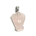 Rosie's Angel guardian pendant natural stone, hand cut 2 - 2,2 cm, stone of love