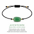 Avanturín – Síla minerálů | Nastavitelný šňůrkový náramek | Symbol prosperity