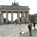 Sterling silver 925 Berlin, Brandenburg Gate, travel bracelet pendant