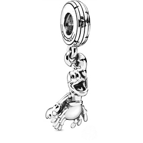 Charm Sterling silver 925 Disney The Little Mermaid - Sebastian, bracelet pendant Charm Sterling silver 925 Disney The Little Mermaid - Sebastian, bracelet pendant