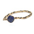 Lapis Lazuli bracelet elastic ornament natural stone15 mm / 16-17 cm, harmony stone