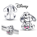 Sterling silver 925 Disney Winnie the Pooh - Eeyore, bead for bracelet