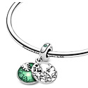 Charm Sterling silver 925 Disney Lion King Simba, Pumbaa and Timon