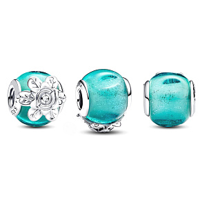 Charm Sterling silver 925 King of Glory energy fruit Tower Blood Pack, bead on bracelet nature