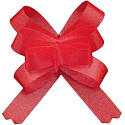 Cockade ribbon drawstring decorative red 50 cm