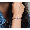 Charm Sterling silver 925 Disney Mickey the Sorcerer's Apprentice, bead for Christmas bracelet