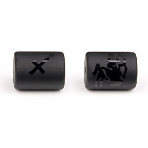 Onyx Sagittarius zodiac sign, natural stone bracelet pendant, 10 mm 1 piece, life force stone