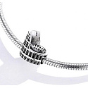 Sterling silver 925 Rome Colosseum, travel bracelet bead