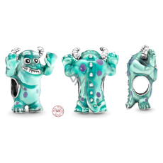 Charm Sterling silver 925 Disney Pixar Monsters Ltd, Sulley, bracelet bead Charm Sterling silver 925 Disney Pixar Monsters Ltd, Sulley, bracelet bead
