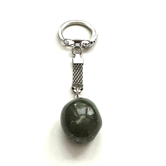 Vesuvianite Tumbled Pendant Natural Stone, approx. 10 cm